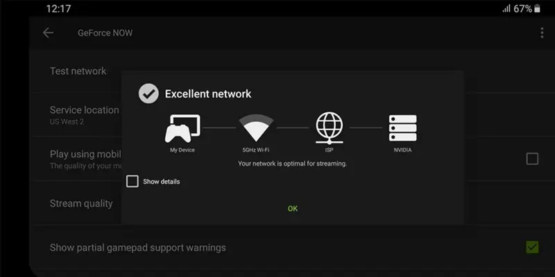 NVIDIA GeForce NOW android App screenshot 0